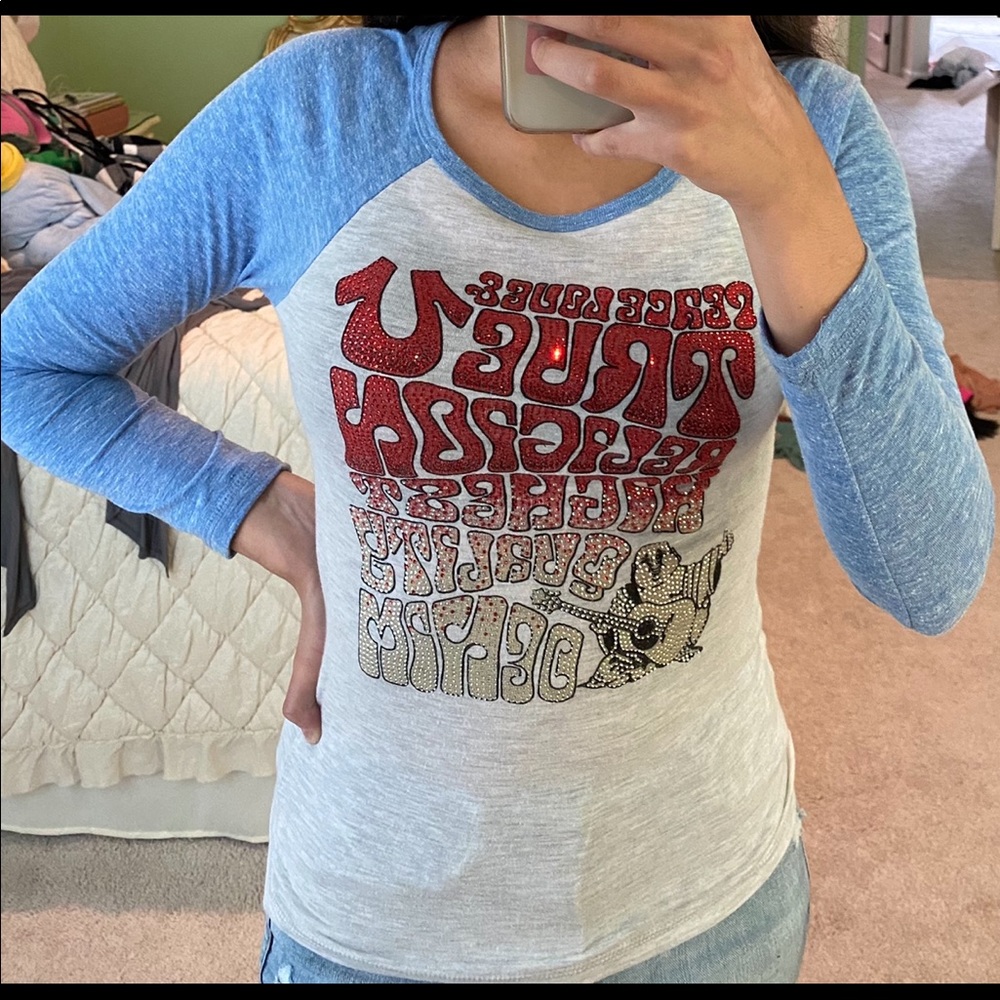 True religion long sleeve shirt